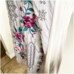 Johnny Was Mishka Rose Floral Embroidered Tunic Top Pink Size Small Photo 7