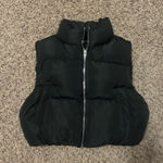 Altar'd State Black cropped vest Photo 0