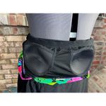 swimsuit swim dress Vintage 1980s one piece floral pink green purple Size 12 Photo 7