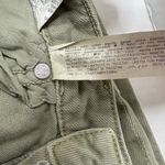 ZARA  Sage Green High Waisted Tapered Mom Jeans Photo 2