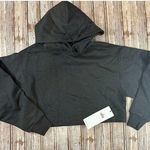 Alo Yoga  Bae Women's Cropped Hoodie color BLACK Size XXS NWT Photo 0