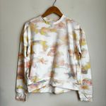 All In Motion Women's Loose Tie-Dye Crewneck Pullover Sweatshirt Light pink Small Photo 4