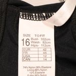 Seafolly NWT  Cold Shoulder Bandeau in Black Photo 13