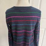 Halogen  X Atlantic - Pacific Sequin Sweater size Medium Photo 4