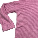 Pilcro Anthropologie  Cowl Neck Sweater Women's Size L Pink Long Sleeve Pullover Photo 1