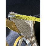 Burberry Wedge Sandals Yellow Patent Leather Womens Shoe Size EU 39 $520 Photo 8