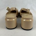 Liverpool ‎ Getty Slingback Block Heels Square Toe Dress Shoes Beige Women's 7.5M Photo 4