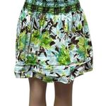 Candie's Y2K  Vintage Cotton Blend Mini Skater Smocked Waist Skirt Womens Medium Photo 0