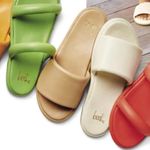 Beek Puffbird Beach Tan Leather Rafia Sandals Size 10 Photo 3