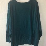 Dress Barn Sweater Teal Scoop Neck Knit Sz 2X GUC Plus Size Casual Long Sleeve Photo 9