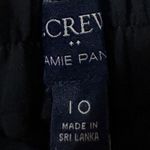 J.Crew  Black Jamie pant with elastic waist size 10 Photo 1