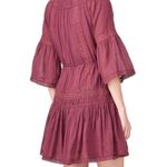 Rebecca Taylor La Vie Bordeaux Cotton Dress VICTORIAN EDUARDIAN RENAISSANCE Photo 6