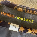 Harris Wallace Floral Mini Side Buttoned Skirt Blue Size 10 Photo 3