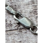 Sterling Silver 925 Dyed Howlite Turquoise Cross 18"‎ Necklace Rope Chain Photo 5