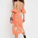 Urban Outfitters NWT Boardwalk Off-The-Shoulder Midi Dress Photo 4