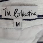 The Collective M Strapless Striped Empire Waisted Midi Dress in Dark Navy n Whit Blue Size M Photo 7