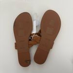 J.Crew NWT  Twist Flip-flops Cedar Wood Brown Photo 2
