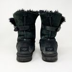 UGG  Nash Genuine Suede Pull On Round Toe Buckle Detail Winter Snow Boots Shoes 8 Photo 2