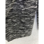 Bershka  BSKGIRL Size XS Black White Open Front Jacket Sherpa Lined with Pockets Photo 5