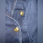 Sam Edelman Denim Blazer with Gold Buttons size XS Photo 5