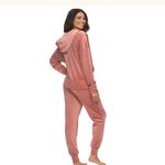 Felina Pink Velour Track Pants & Joggers Photo 1