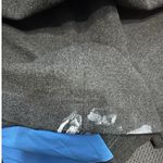 Betabrand  Women XS Charcoal Gray Hooded Button Snap Trench Coat Lagenlook Casual Photo 3