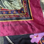 Adrienne Vittadini  silk floral tulips scarf Photo 1