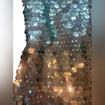 Mac Duggal NWT  Mint Slim Strap Paillette Sequin Mini Dress Women (M)10033--$458 Photo 11