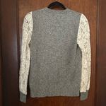 Rebecca Taylor  Lace Sleeve Sweater Size S Photo 2