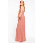 Show Me Your Mumu June Maxi Dress in Rustic Mauve Crisp L NWT Photo 10