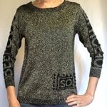 Black & Silver Metallic Rear Button Photo 0