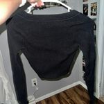 SheIn Black Cropped Long Sleeve Photo 1