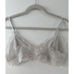 Talula Aritizia  Renfrew Lace Bralette, Gray, Size L, Like New Condition Photo 1