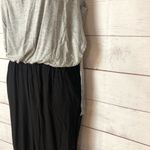 Anthropologie  Elevenses Gray Black Jumpsuit S Photo 9