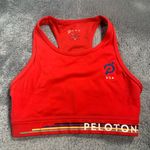 Peloton  USA red sports bra small Photo 0