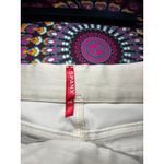 Spanx Wide Leg Cropped Pants White Button Detail High Rise Women's L Photo 6