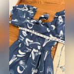 A New Day Blue and White Flutter Sleeve Sundress Size Small Photo 10