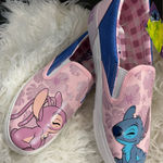 Disney Women's  Stitch Low Top Slip-on Sneaker, Size 8 Photo 0