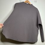 Frank & Eileen  Effie Long-Sleeve Funnel Neck Capelet Triple Fleece brown small Photo 8