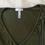 Leith Ribbed Surplice Top. Xs Photo 6