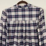 Rails Angelica Almond Pink Navy Plaid Soft Flannel Button Down Shirt Size Medium Photo 10
