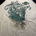 Harley Davidson San Diego baseball t shirt women’s larve Black Size L Photo 1