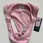 Wild Fable Women’s Light Pink Lace Swim Bottoms NWT Size XS High Leg Cheeky Photo 3