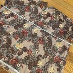 Boho Paisley floral peasant top i Brown Size 4X Photo 3
