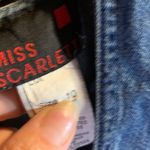 Vintage Floral and Denim Maxi Dress Size 10 Blue Photo 5