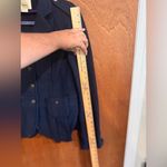 Elevenses Anthropologie ‎ Navy Military Pea Coat Jacket Size 6 Photo 10