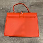 Badgley Mischka NWT  Coral Crossbody Tote With Big Chain Purse Photo 3
