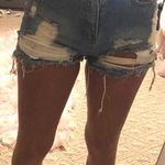 Lulus Lulu’s High Waisted Denim Shorts Photo 0