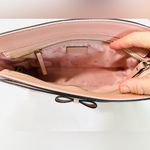 Kate Spade Baldwin Street Angelica Bow Crossbody Bag Rosycheeks Pink Leather Photo 6