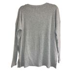 Aritzia ✨Artizia The Group Babaton Grey Traverse Longsleeve V-Neck Sz 2 Sweatshirt✨ Photo 6